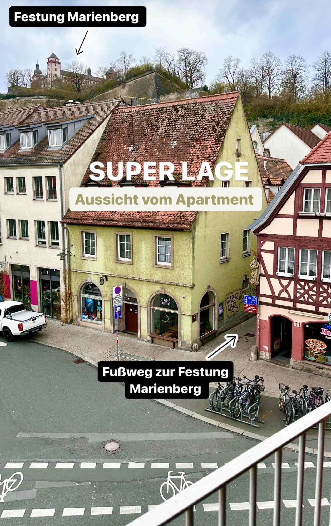 Wohnung Alte Mainbruecke - Gratis Kaffee - Netflix - Balkon Wurtzburgo Exterior foto